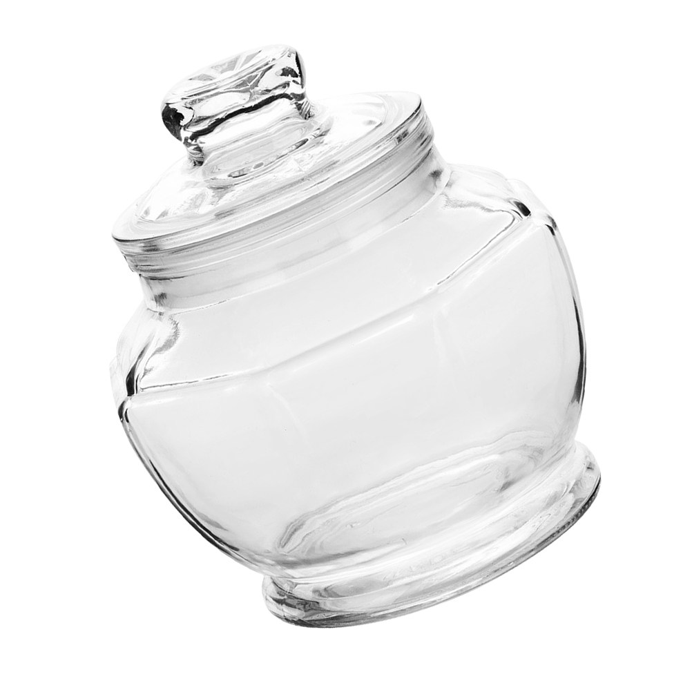 Food Storage Glass Containers Large - Large Capacity Sealed Glass Storage Jar