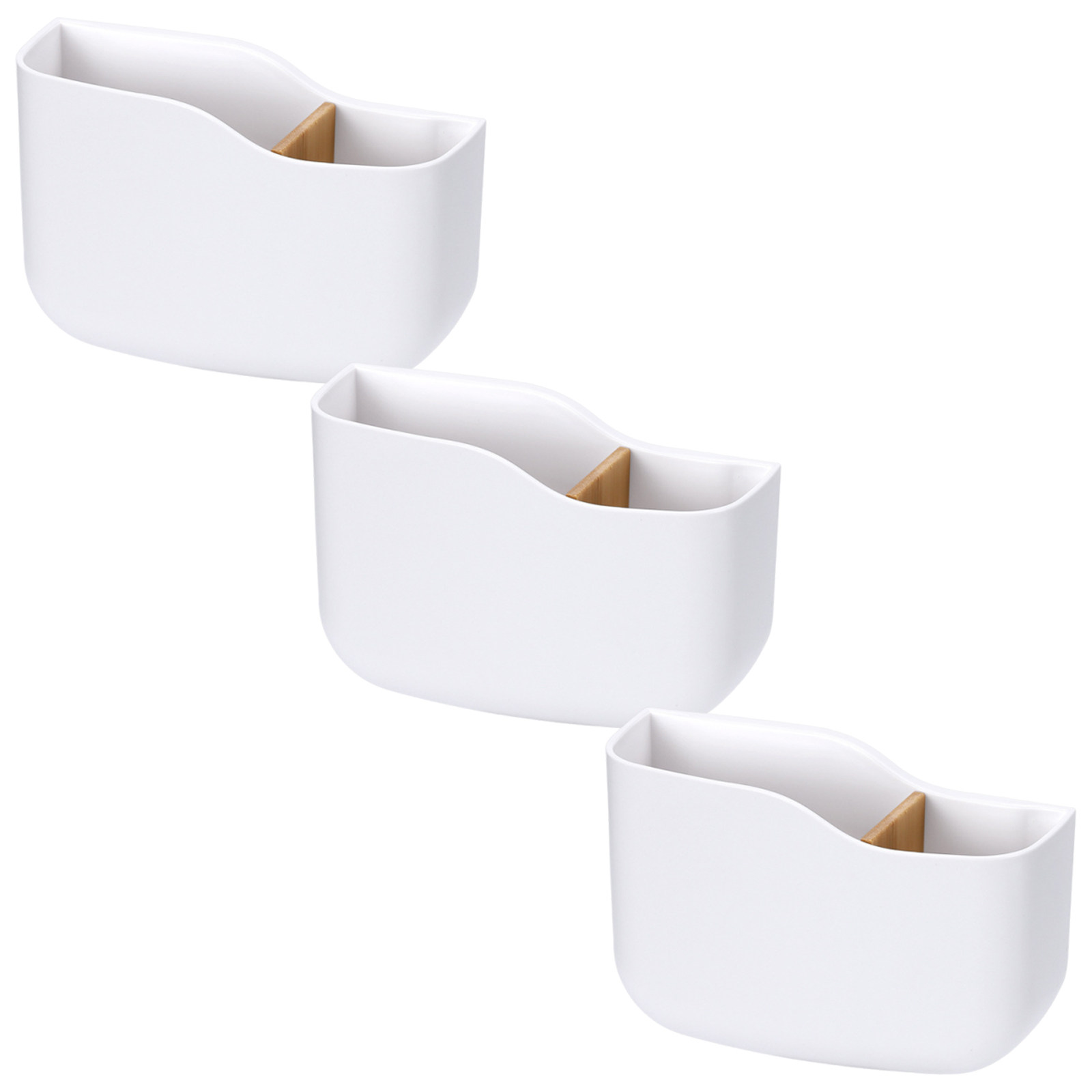 3Pcs Remote Control Holder Wal - Food Storage Box Plastic recension och pris