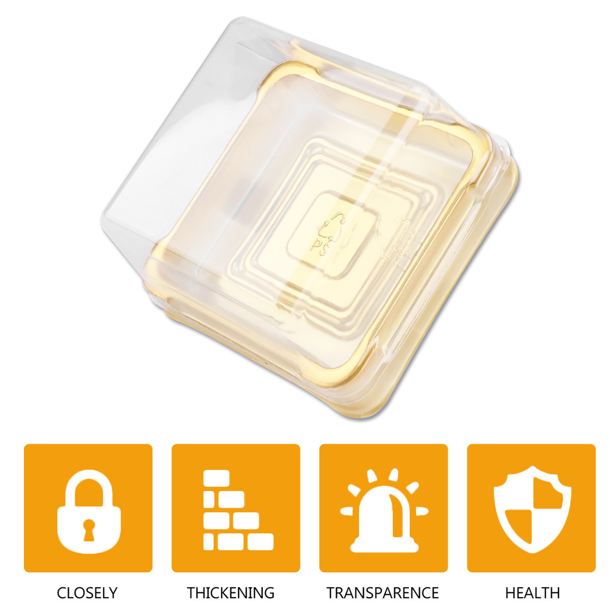 100Pcs Lightweight Reusable-Se - Food Storage Box Plastic recension och pris