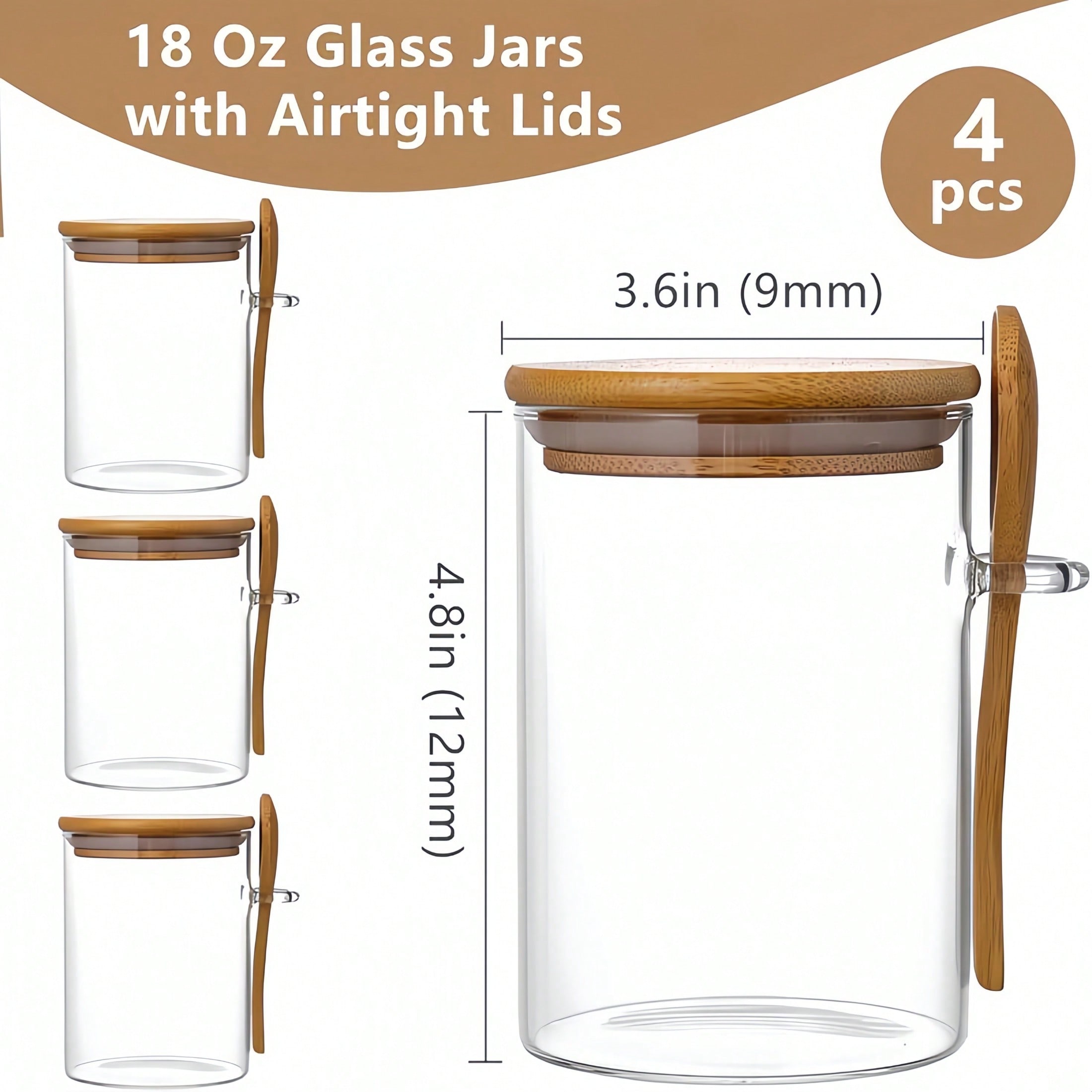 4-Piece Storage Set (Including - Food Storage Glass Containers recension och pris