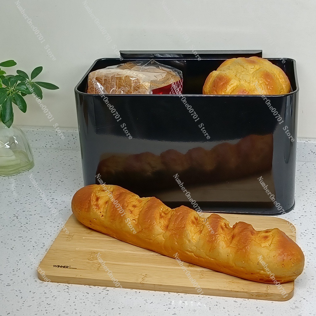 Kitchen Bread Box with Bamboo  - Bread Box Bamboo recension och pris