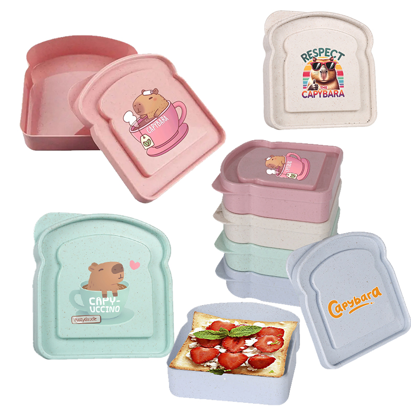 Capybara Sandwich Food Storage - Food Storage Box Plastic recension och pris