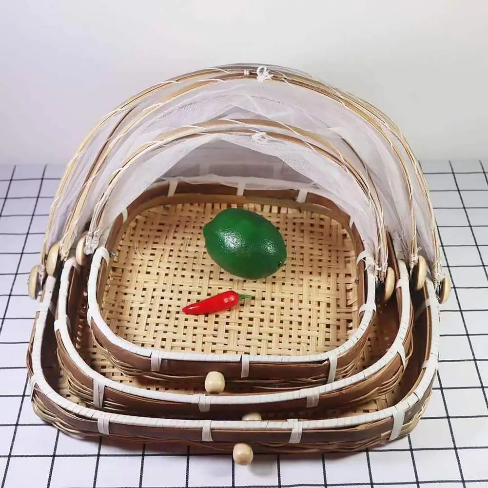 Hand-Woven Bamboo Food Serving - Bread Box Bamboo recension och pris