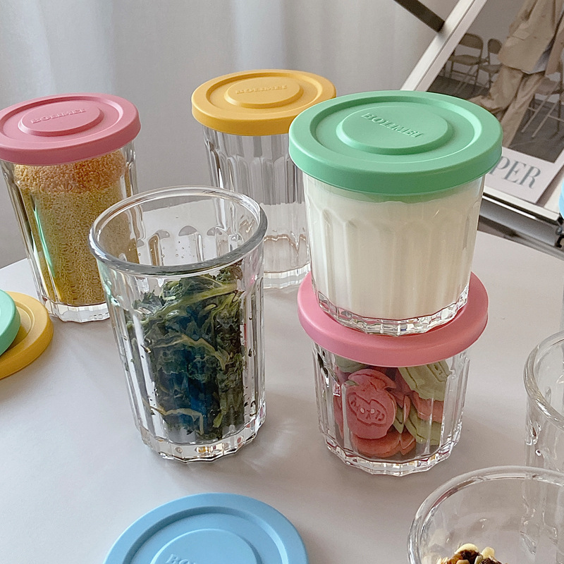 Color Cover Glass Sealed Tank  - Food Storage Glass Containers recension och pris