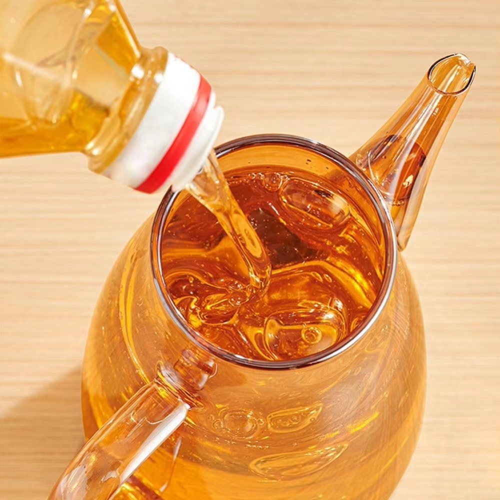 Durable Food-grade Oil Dispens - Food Storage Glass Containers Large recension och pris