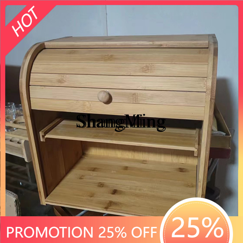 SM Household Bamboo Bread Stor - Bread Box Bamboo recension och pris