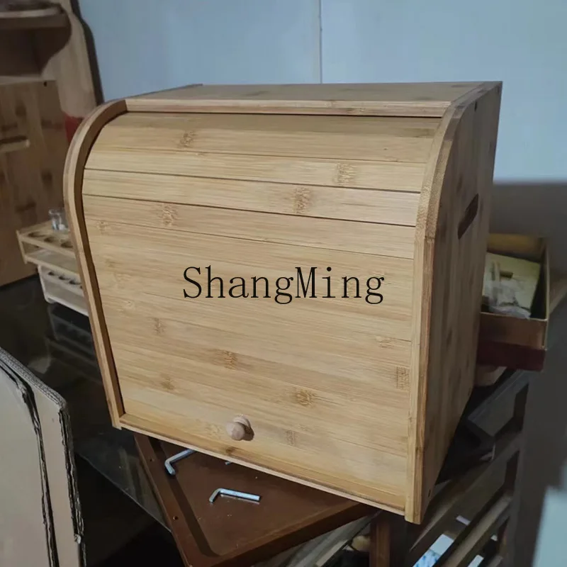 SM Household Bamboo Bread Stor - Bread Box Bamboo recension och pris