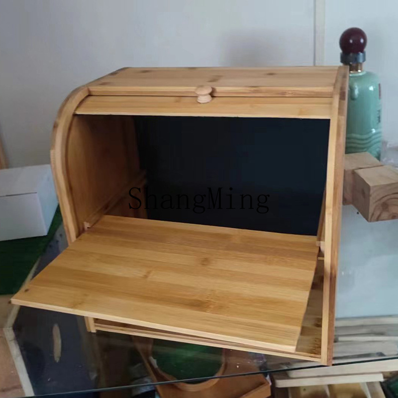 SM Household Bamboo Bread Stor - Bread Box Bamboo recension och pris