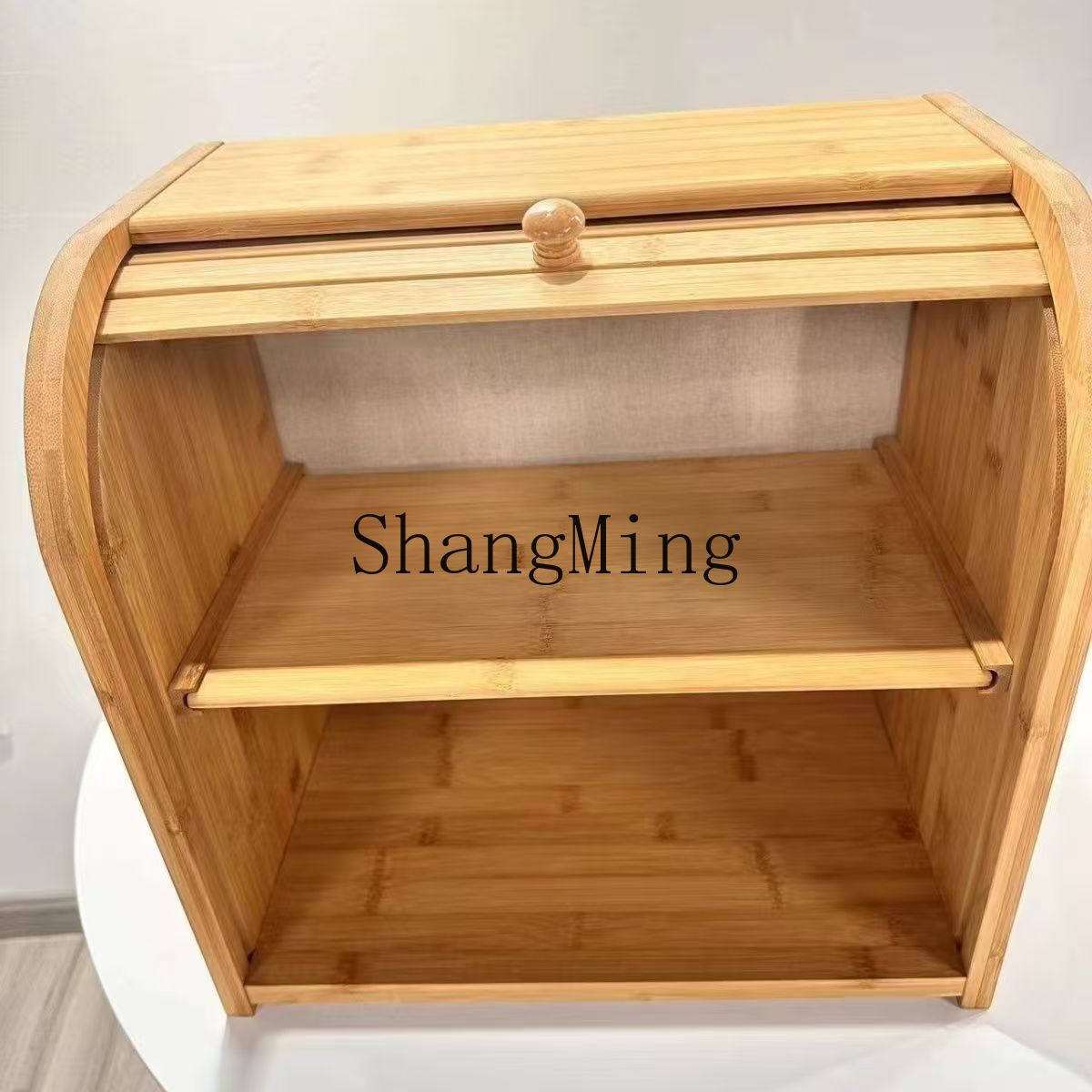 SM Household Bamboo Bread Stor - Bread Box Bamboo recension och pris