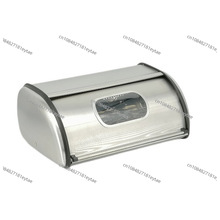 Galvanized Iron Bread Box with - Bread Box Bamboo recension och pris