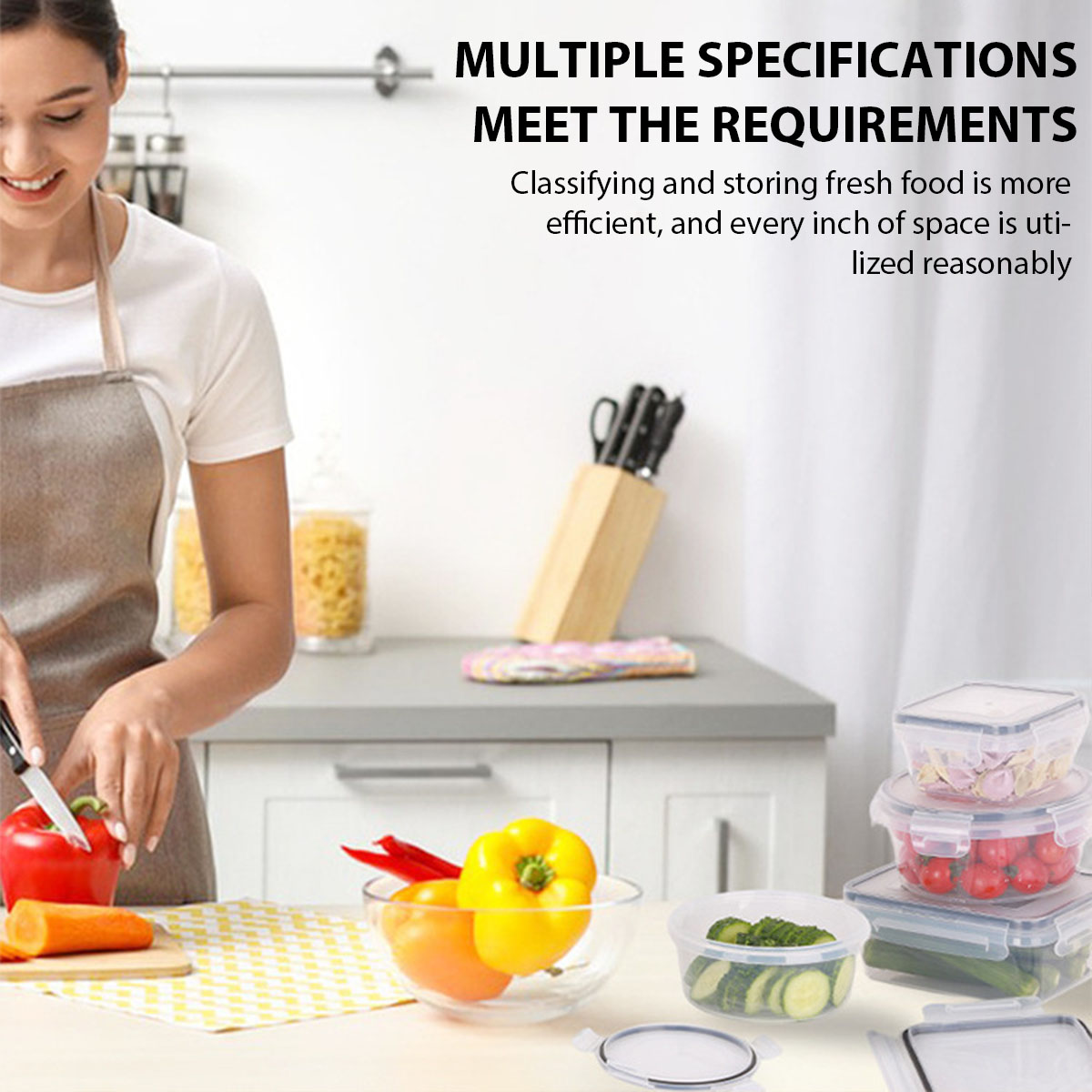 24Pcs/set Food Storage Box Set - Food Storage Kitchen Container Set recension och pris
