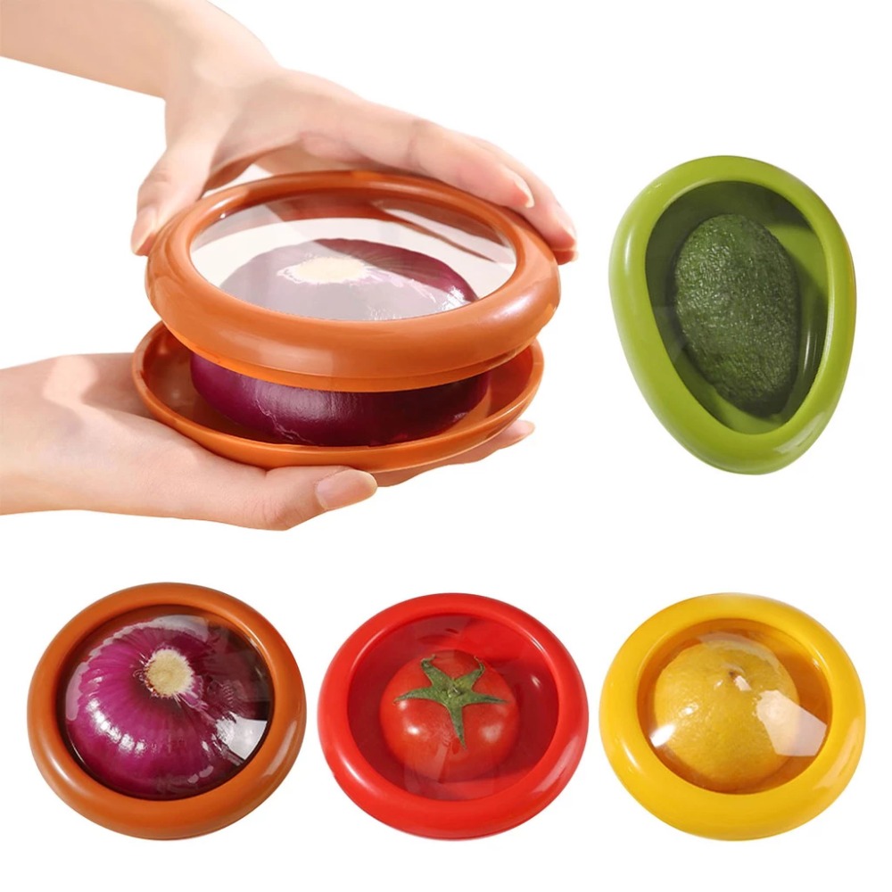 Transparent Avocado Fresh Keep - Food Storage Box Plastic recension och pris