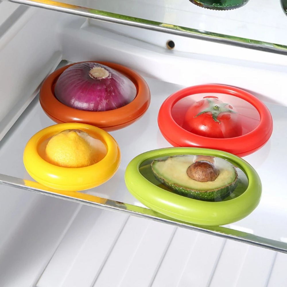 Transparent Avocado Fresh Keep - Food Storage Box Plastic recension och pris