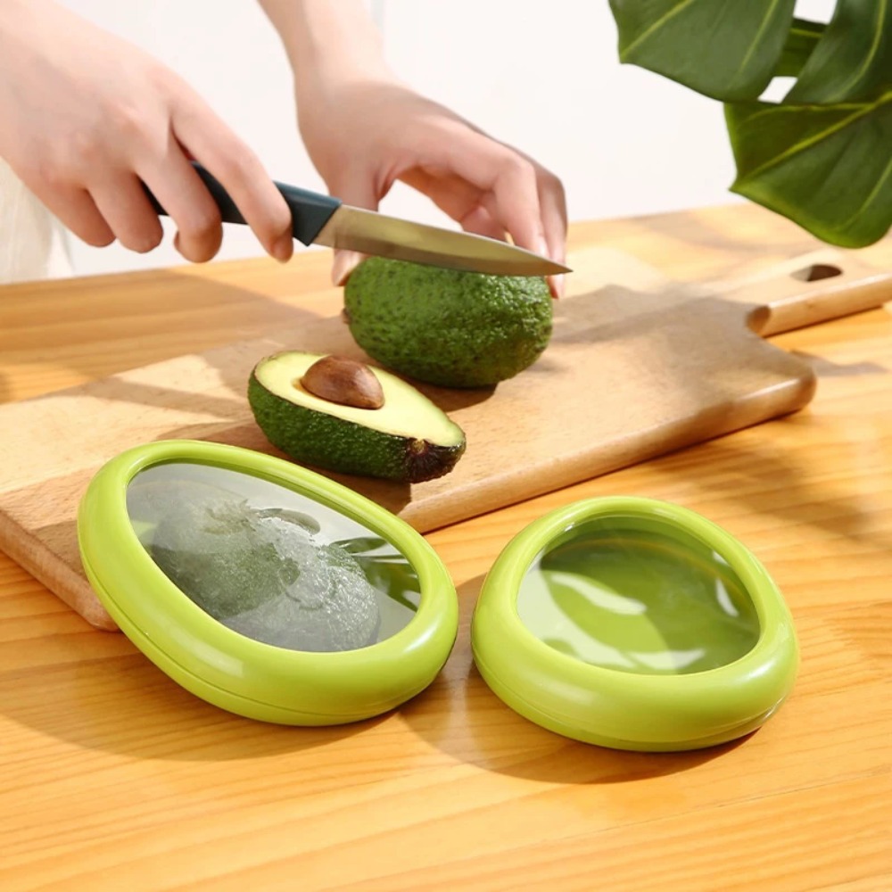 Transparent Avocado Fresh Keep - Food Storage Box Plastic recension och pris