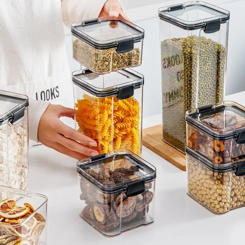460-1800ml Sets Stackable Kitc - Food Storage Kitchen Container Set recension och pris