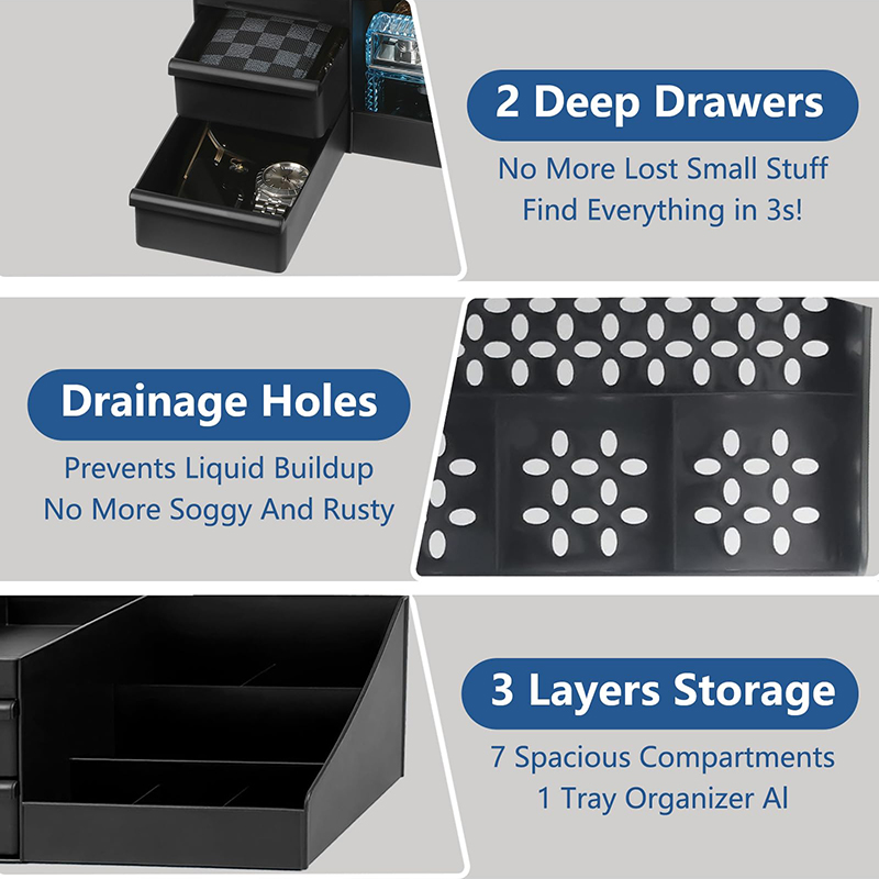 Cologne Organizer For Men, Col - Food Storage Drawers recension och pris
