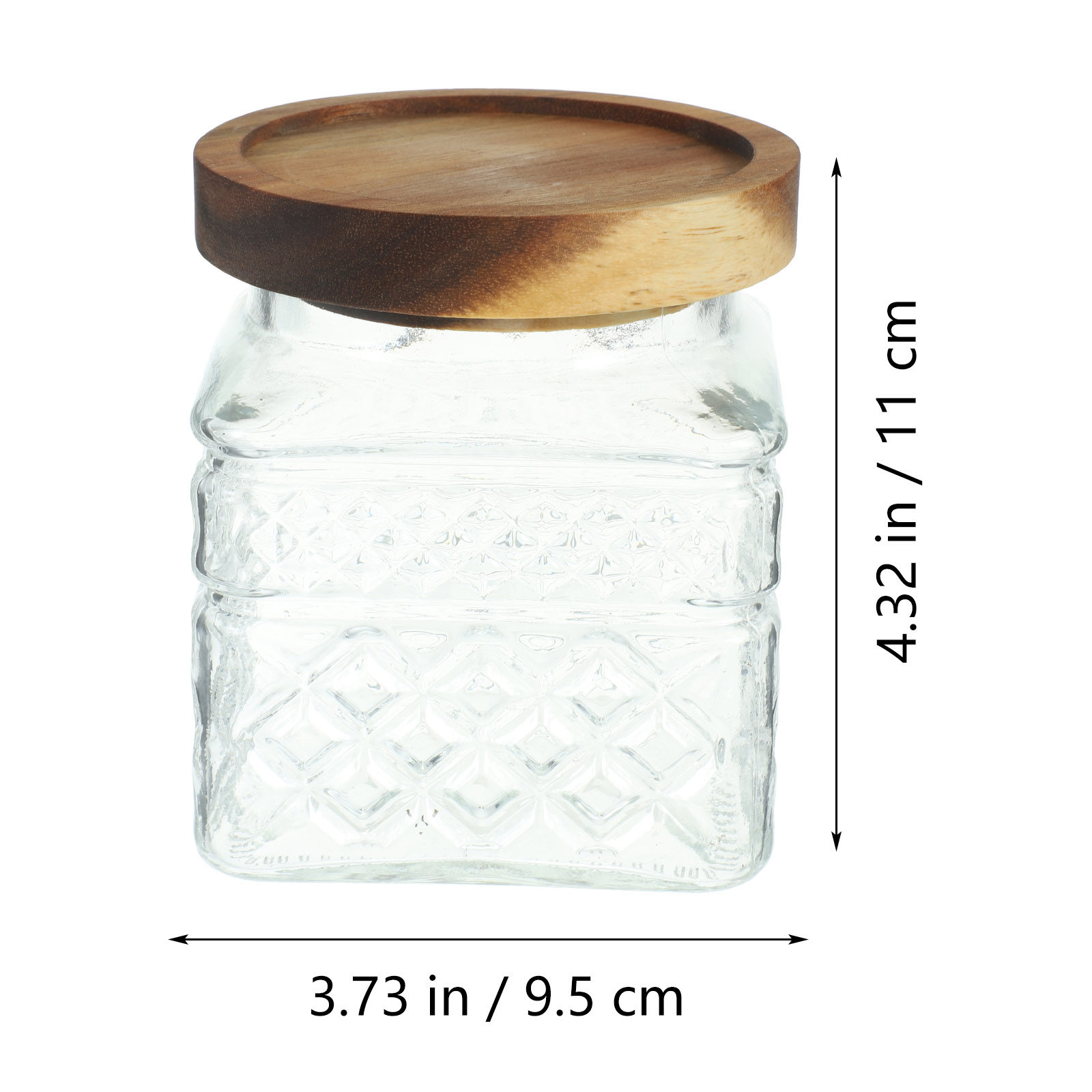 Glass Storage Jar Airtight Can - Food Storage Glass Containers Large recension och pris