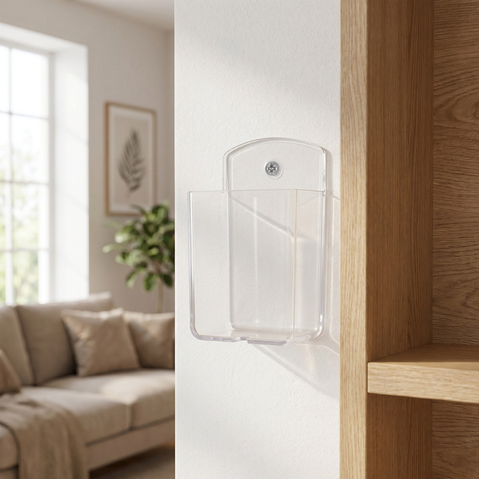 Remote Control Holder Wall Mou - Food Storage Box Plastic recension och pris