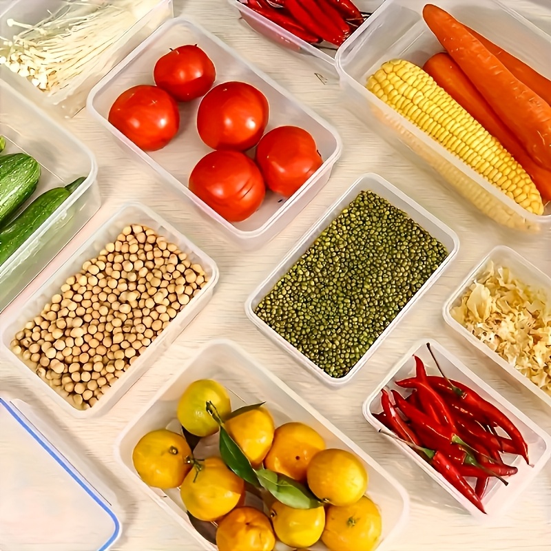 8Pcs Set Includes 4 Containers - Food Storage Kitchen Container Set recension och pris