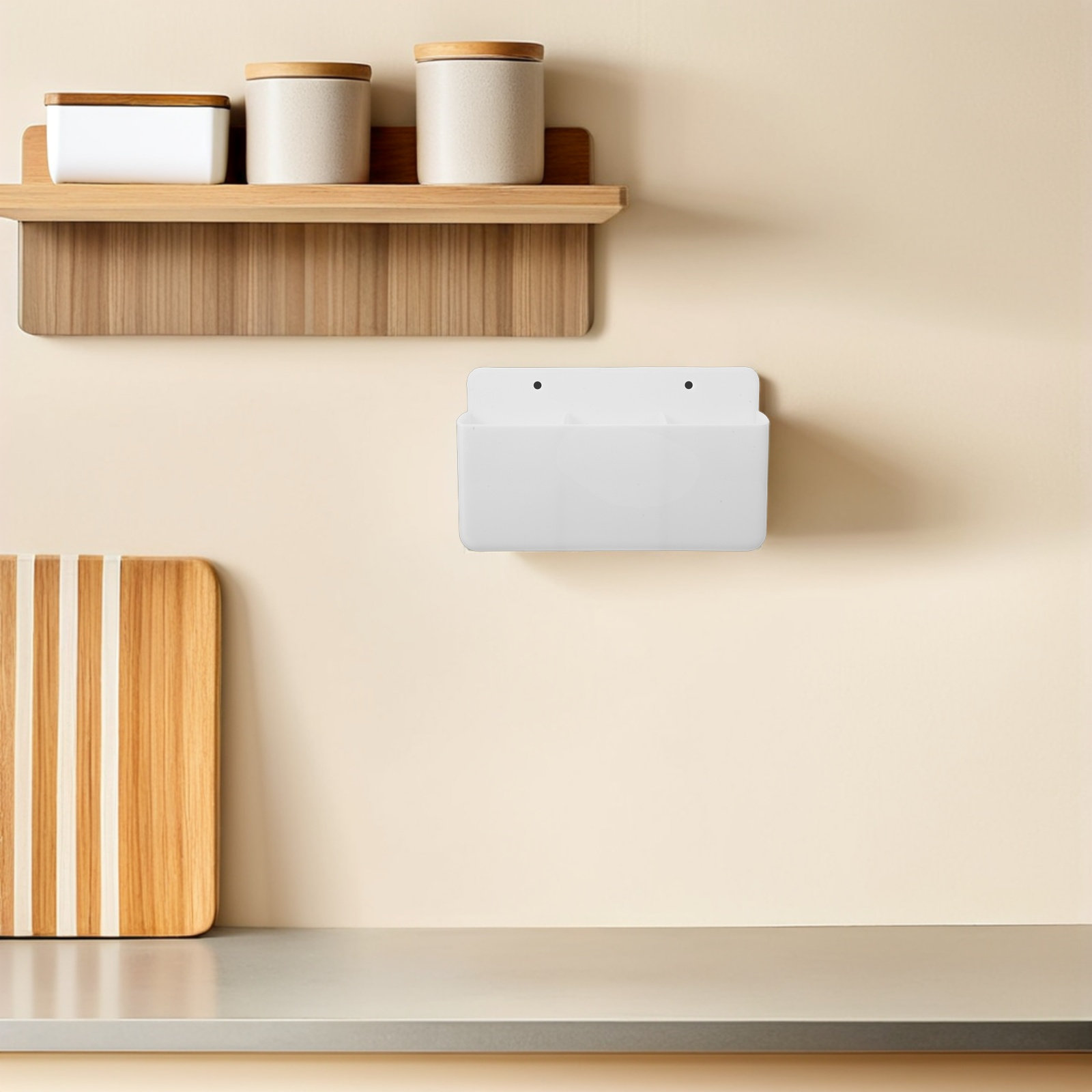 Wall Mounted Adhesive Remote H - Food Storage Box Plastic recension och pris