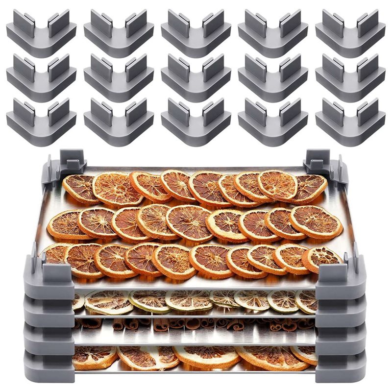 A25I-32-Piece Tray Stacker Set - Food Storage Freeze Dried recension och pris