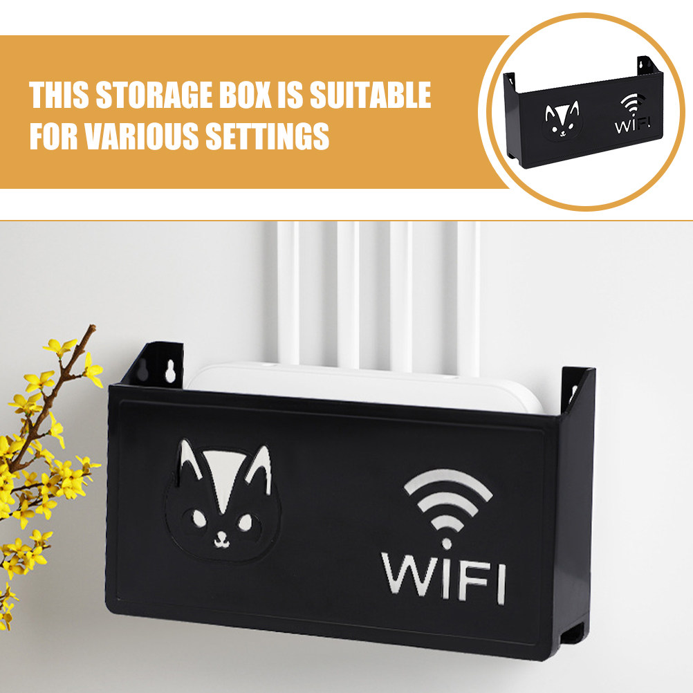 Wall Router Storage Box Decora - Food Storage Box Plastic recension och pris