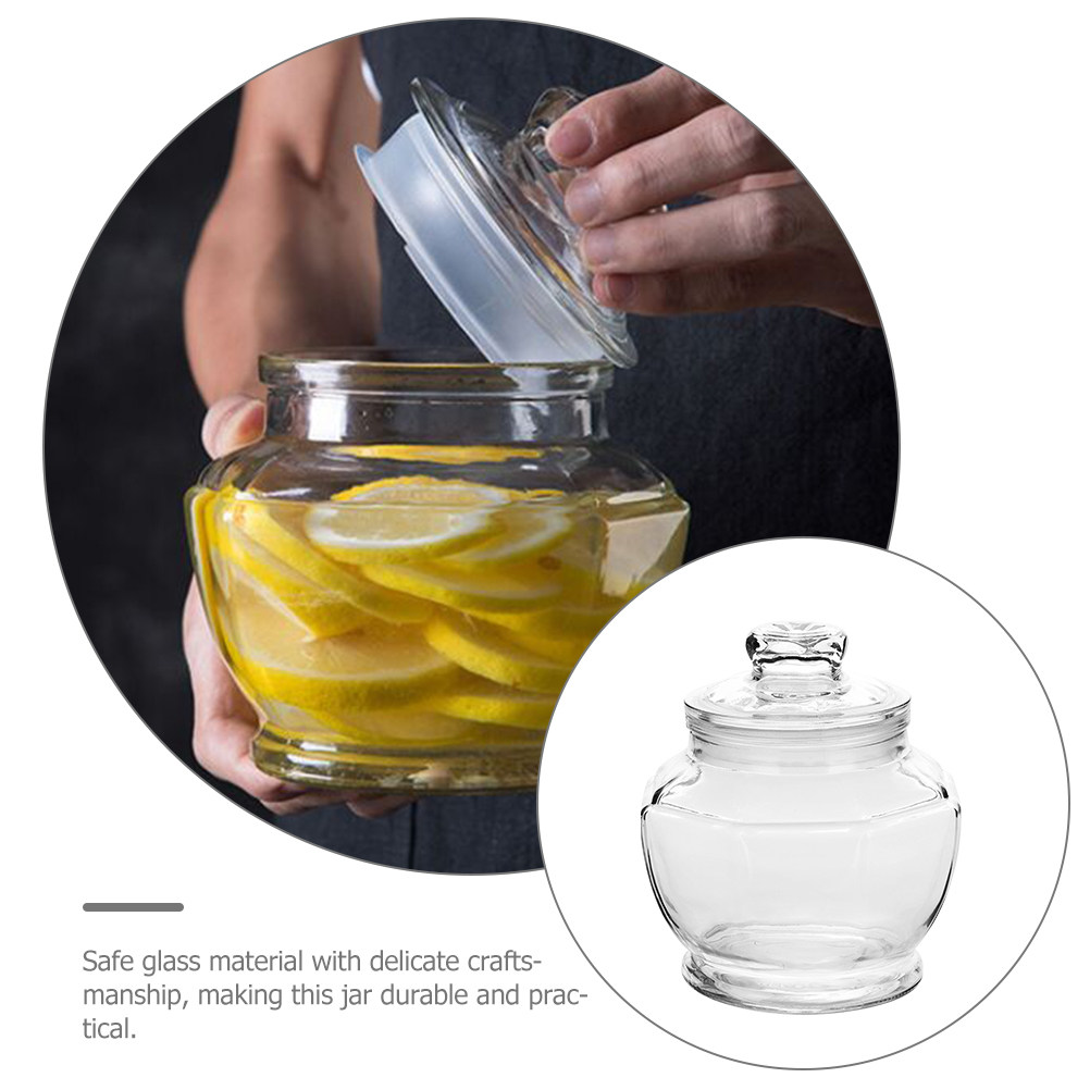 Large Capacity Sealed Glass St - Food Storage Glass Containers Large recension och pris
