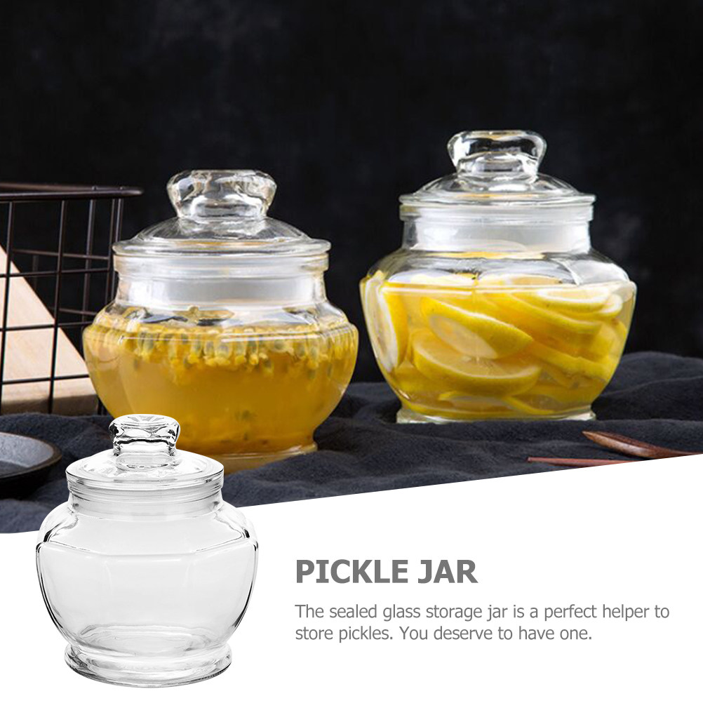 Large Capacity Sealed Glass St - Food Storage Glass Containers Large recension och pris