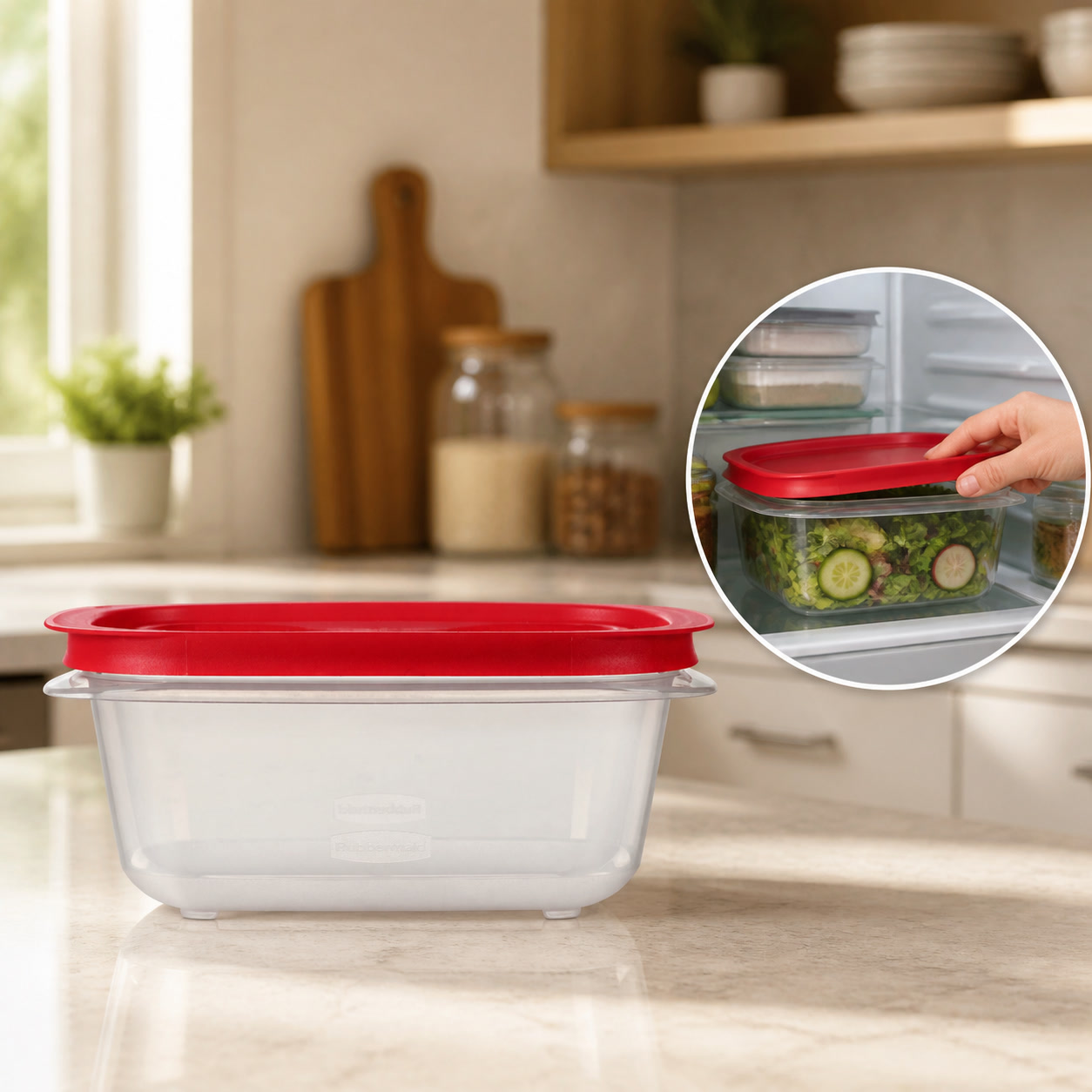 5.26 Cup Rectangular Food Stor - Food Storage Meal Prep recension och pris