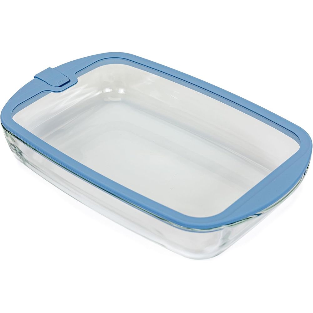 9x13 Glass Baking Dish with Gl - Food Storage Glass Containers Large recension och pris
