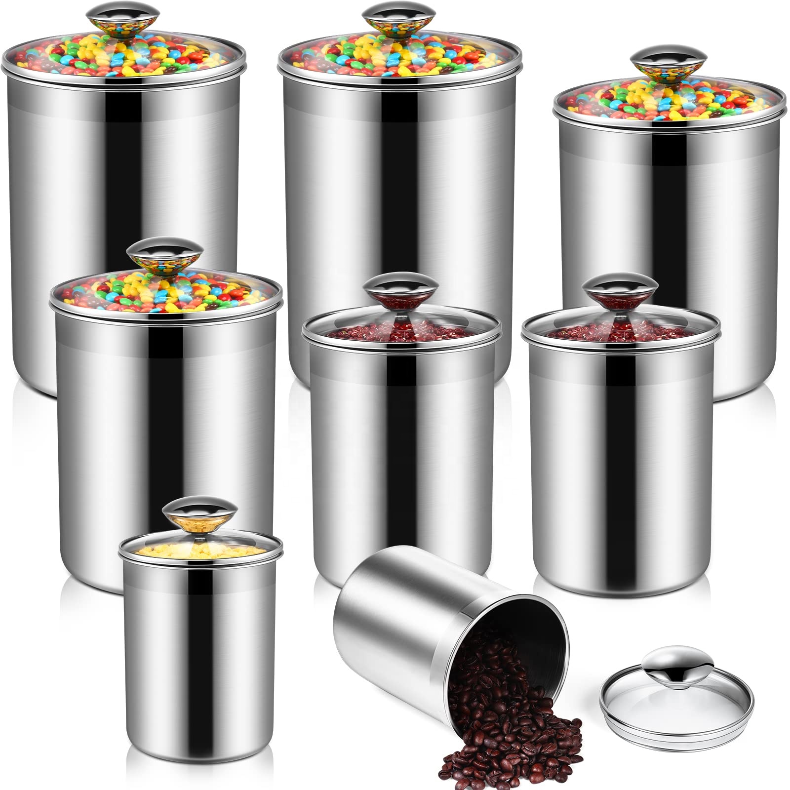 Food Storage Containers Tea Co - Food Storage Kitchen Container Set recension och pris