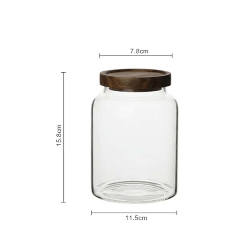 Large-capacity Transparent Gla - Food Storage Glass Containers Large recension och pris