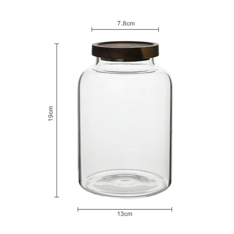 Large-capacity Transparent Gla - Food Storage Glass Containers Large recension och pris