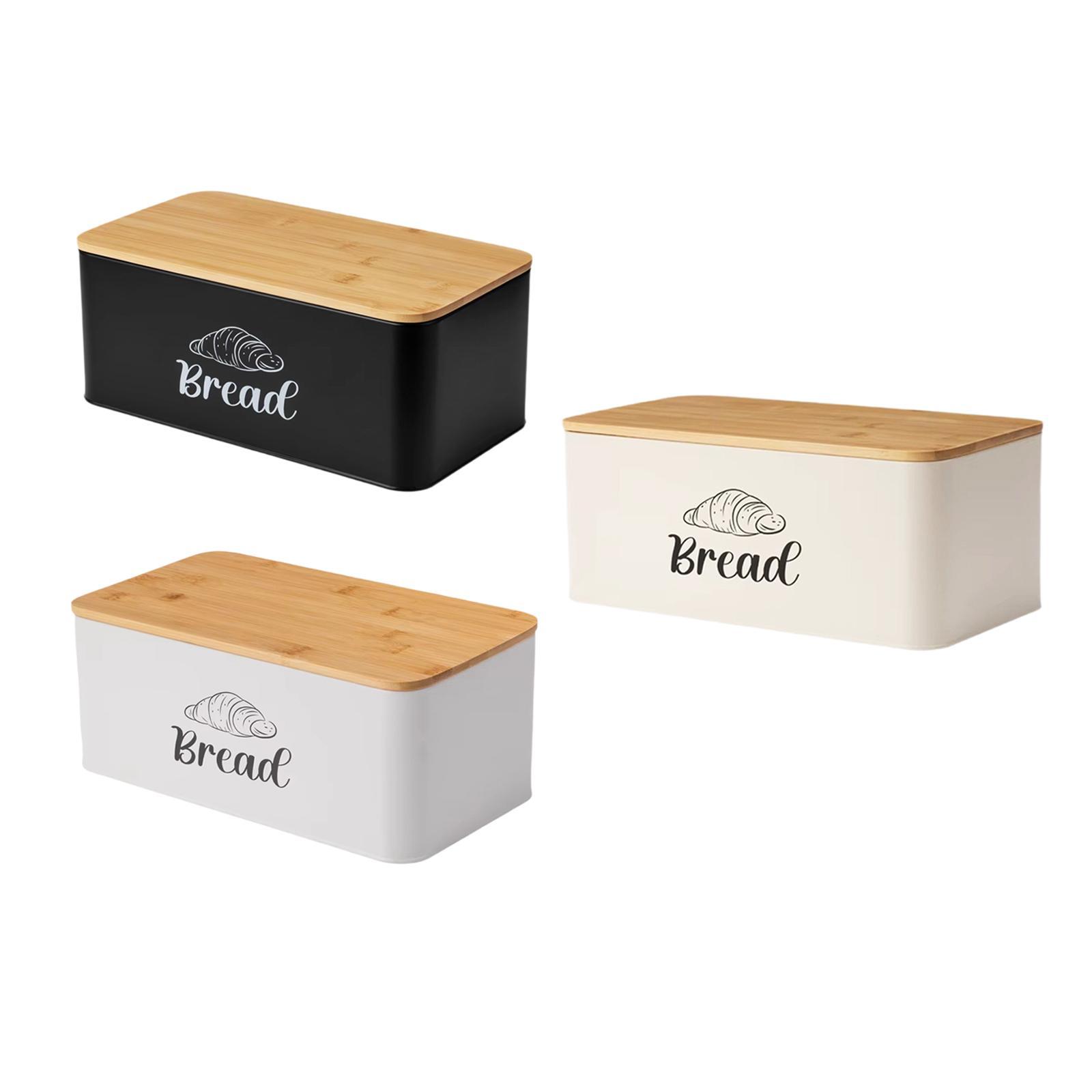 Bread Keeper Storage Bin Durab - Bread Box Bamboo recension och pris