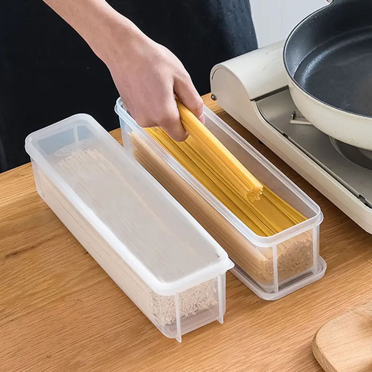 1 Plastic Transparent Storage  - Food Storage Box Plastic recension och pris